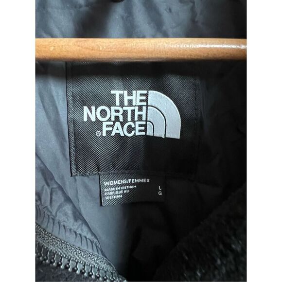 The North Face Women's Black Full Zip 2000 Polar Nuptse Down Jacket Large NWOT - Picture 10 of 14